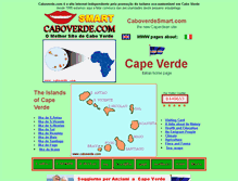 Tablet Screenshot of caboverdesmart.com